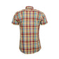 Relco Mens Multi Check Short Sleeved Limited Edition Button Down Shirts