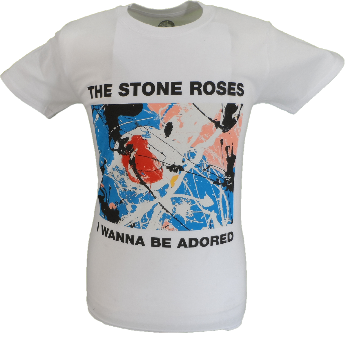 Mens Official Licensed The Stone Roses Wanna Be Adored Shirt