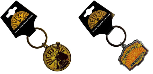 The Classic Elvis Sun Records Key Rings