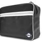 Lambretta Classic Retro Black/White Messenger/Flight Bag