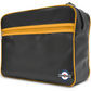 Lambretta Classic Retro Black Mustard Messenger/Flight Bag