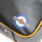 Lambretta Classic Retro Black Mustard Messenger/Flight Bag