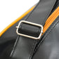 Lambretta Classic Retro Black Mustard Messenger/Flight Bag