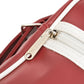 Lambretta Classic Retro Burgundy/White Messenger/Flight Bag
