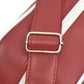 Lambretta Classic Retro Burgundy/White Messenger/Flight Bag