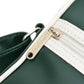 Lambretta Classic Retro Green/White Messenger/Flight Bag