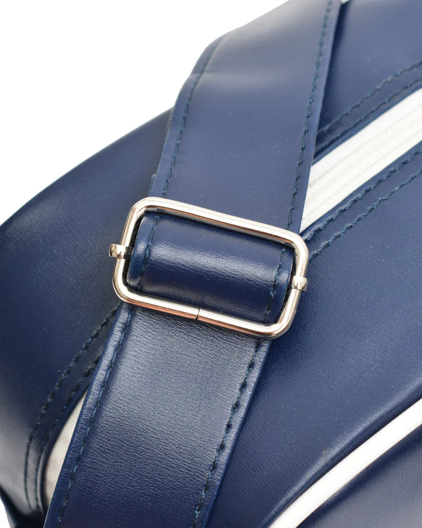 Lambretta Classic Retro Navy/White Messenger/Flight Bag