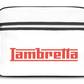 Lambretta Classic Retro Logo White/Black Messenger/Flight Bag