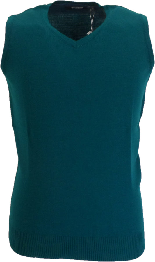 قمصان بدون أكمام كلاسيكية باللون الأخضر Relco