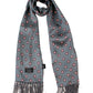 Tootal Mens Target Retro 100% Silk Scarf