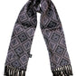 Tootal Mens Retro Geo Print 100% Silk Scarves