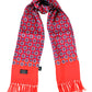 Tootal Mens Retro Geo Print 100% Silk Scarves