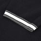 Lambretta Mens Black Valero Knitted Polo Shirt