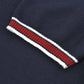 Lambretta Mens Navy Blue Valero Knitted Polo Shirt
