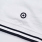 Lambretta White & Black Retro Two Tone Tipped Polo Shirts