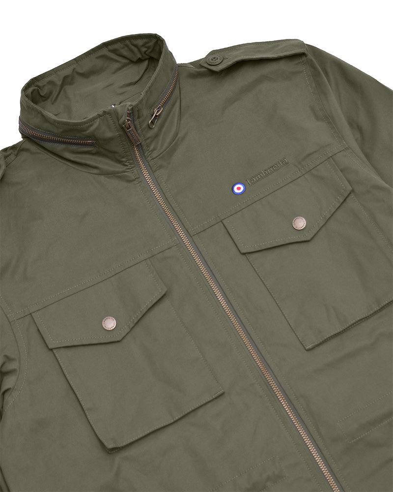 Lambretta Herren Retro M-65 Militärjacke