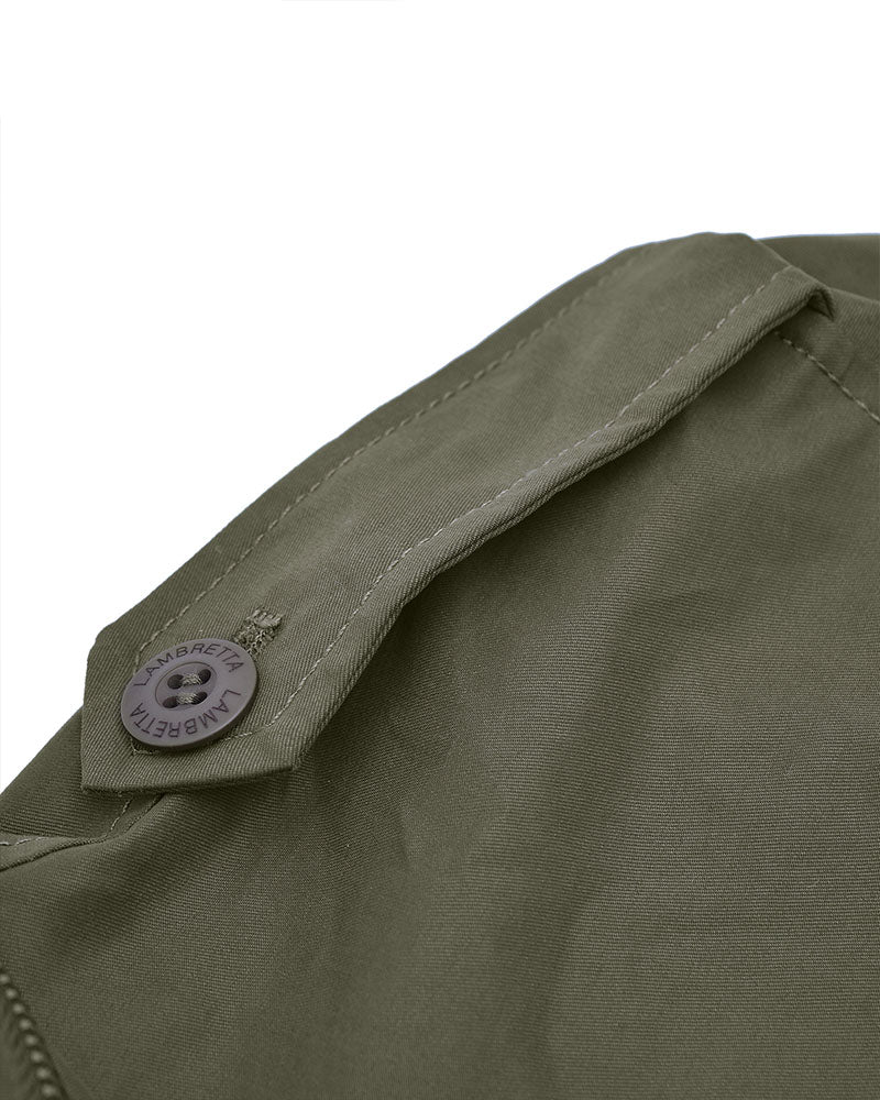 Lambretta Herren Retro M-65 Militärjacke