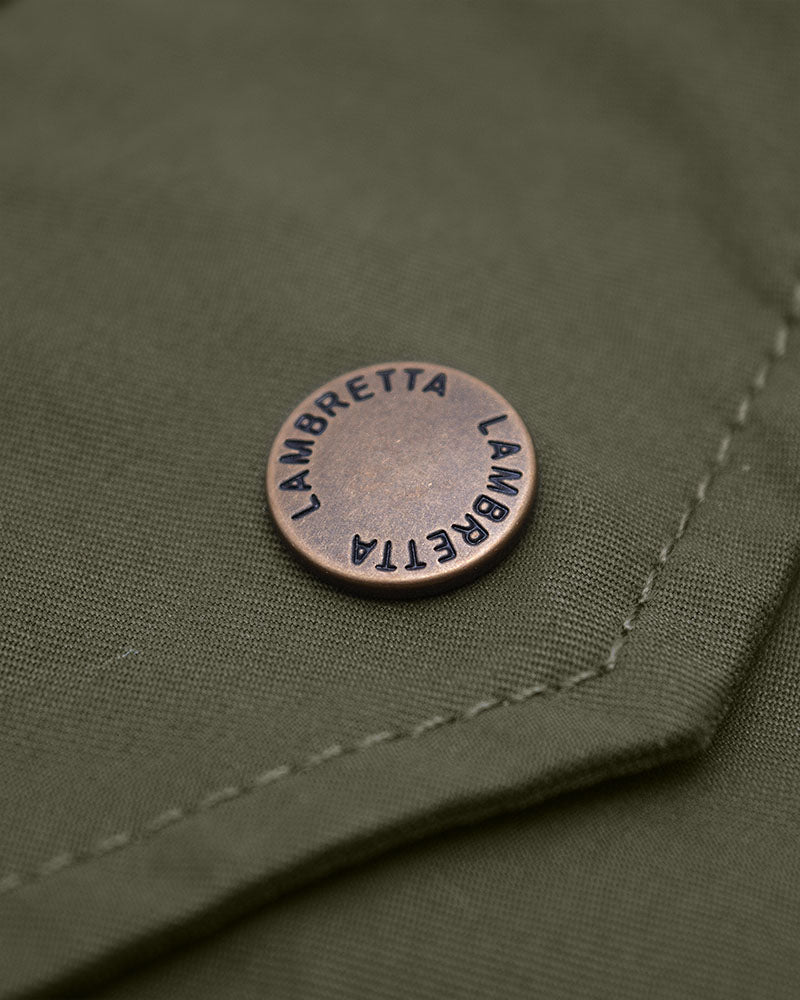 Veste militaire rétro m-65 pour hommes Lambretta