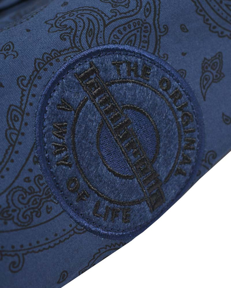 Lambretta Navy Blue Paisley Field Jacket