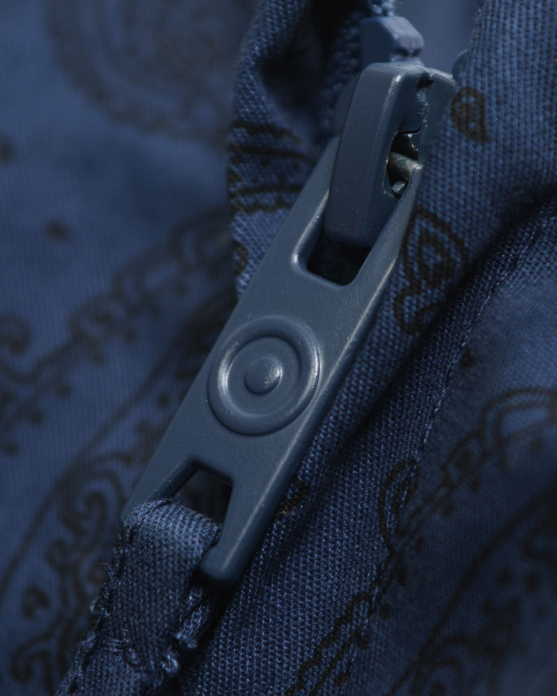 Lambretta Navy Blue Paisley Field Jacket