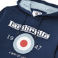 Lambretta Mens Navy Blue Target Logo Hooded Top