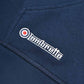 Lambretta Mens Navy Blue Target Logo Hooded Top