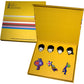Official licensed The Beatles Yellow Submarine Metal Pin Badge Set