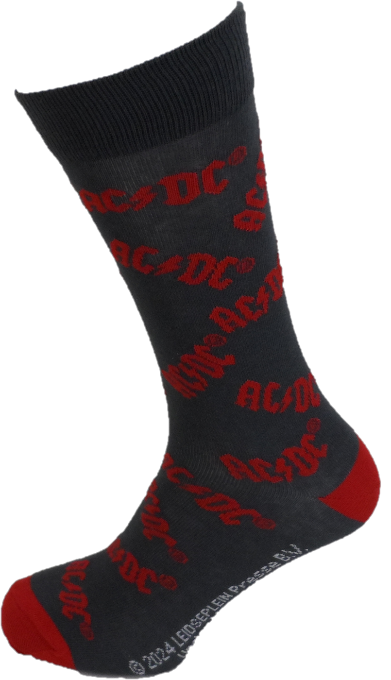 Mens Officially Licensed AC/DC Logo Socks