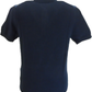 Ben Sherman Navy Blue Knitted Stripe Intarsia Polo Shirt
