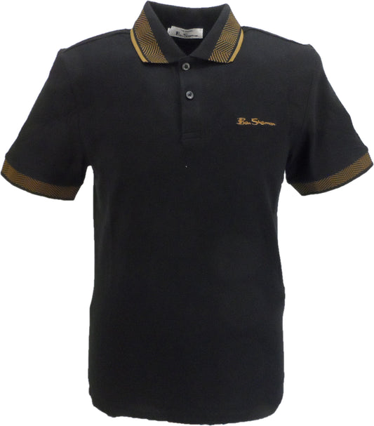 Ben Sherman 100% algodón de hombre de color negro