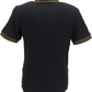 Ben Sherman Men's Black 100% Cotton Polo Shirt