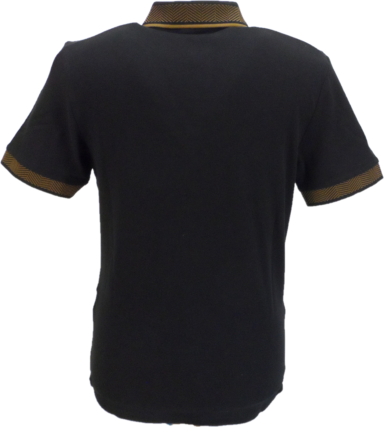 Ben Sherman Men's Black 100% Cotton Polo Shirt