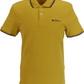 Ben Sherman Men's Signature Gold 100% Cotton Polo Shirt