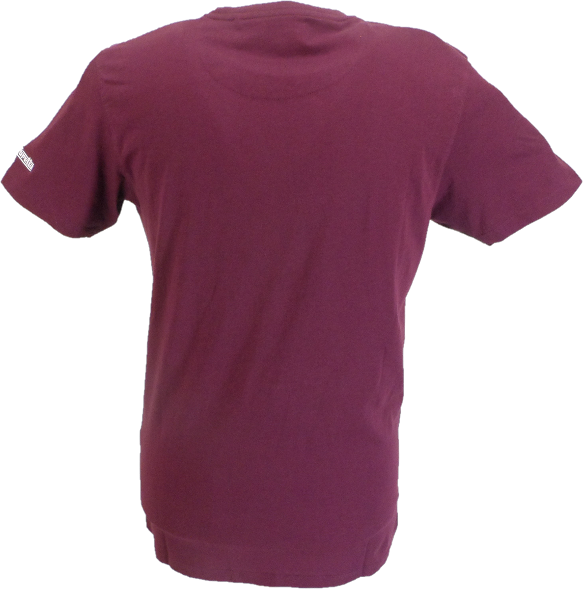 Lambretta Mens Grape Purple Union Jack Scooter Retro T Shirt