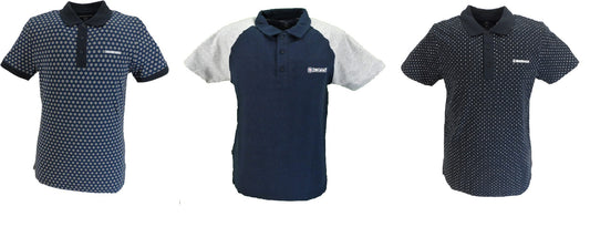 Lambretta 3 Shirt Pack Of  Polo Shirts All size Small