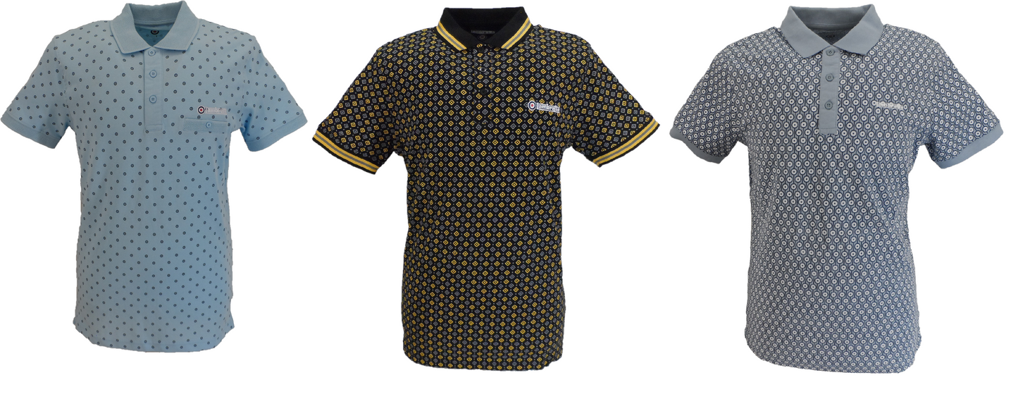 Lambretta 3 Shirt Pack Of  Polo Shirts All size 4X LARGE