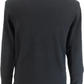 Trojan Mens Black Long Sleeve Houndstooth Polo Shirt