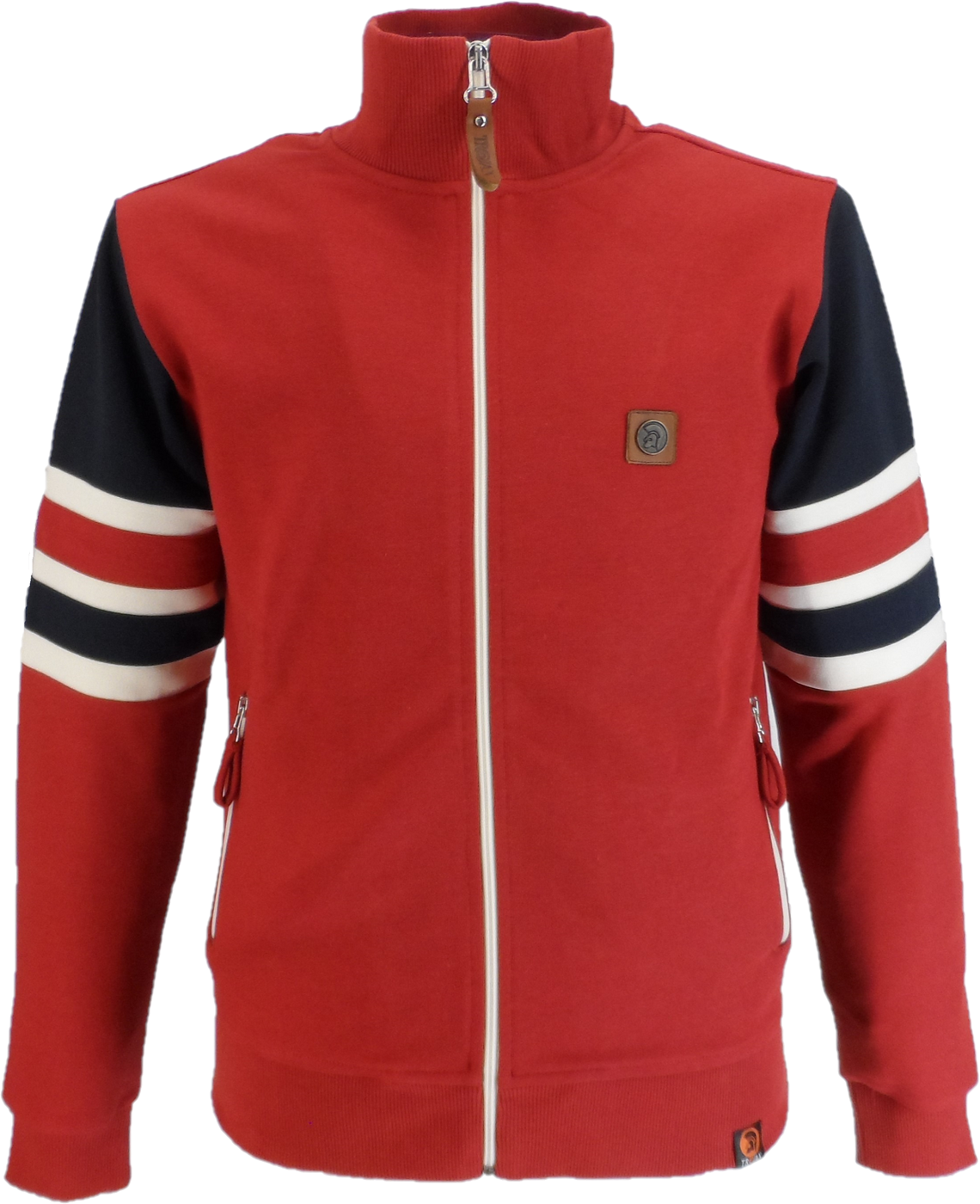 Trojan hombres rojo marley retro track tops