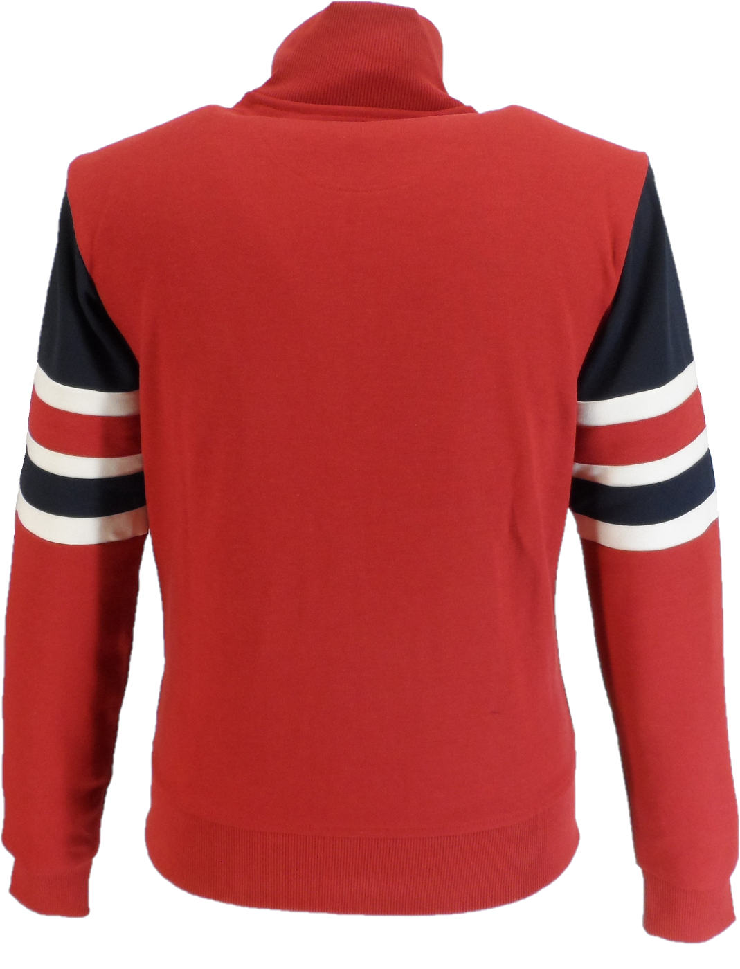 Trojan Mens Red Marley Retro Track Tops