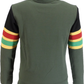 قمصان Trojan للرجال من الجيش الأخضر مارلي ريترو