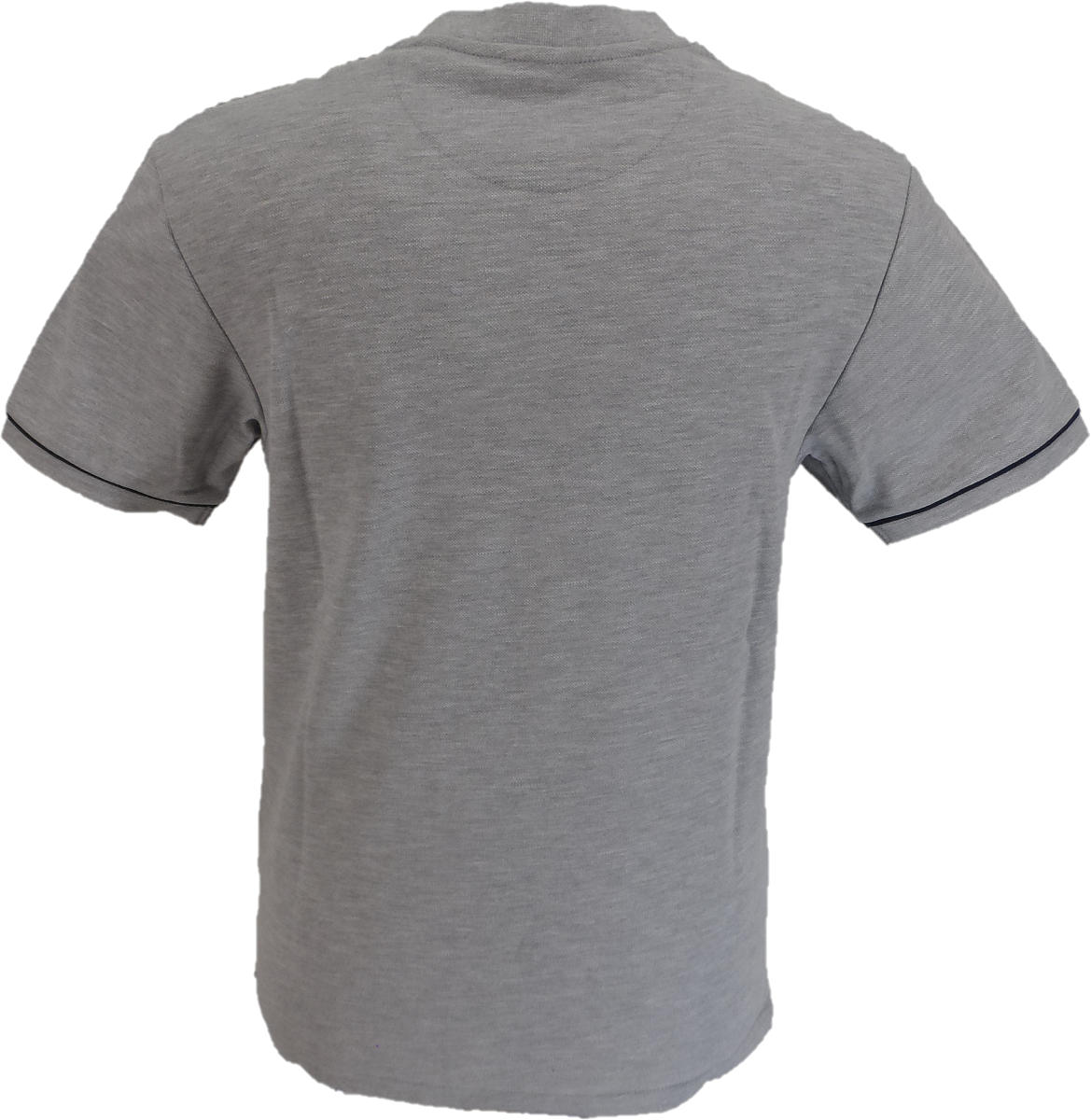 Trojan Mens Grey Over Size Check T Shirt