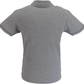 Trojan Mens Grey Over Size Check Polo Shirt