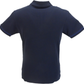 Trojan Mens Navy Blue Over Size Check Polo Shirt