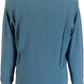 Gabicci Mens Hadon Teal Green Textured Retro Knitted Polo