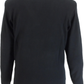 Gabicci Mens Black Searle Multi Stripe Knitted Polo