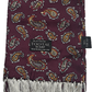 Tootal Mens Retro Paisley Print 100% Silk Scarves