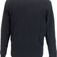 Ben Sherman Mens Black Striped Button Through Mod Cardigan