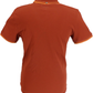 Ben Sherman Men's Burnt Orange Signature 100% Cotton Polo Shirt