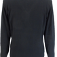 Gabicci Mens Dante Black Textured Retro Knitted Polo