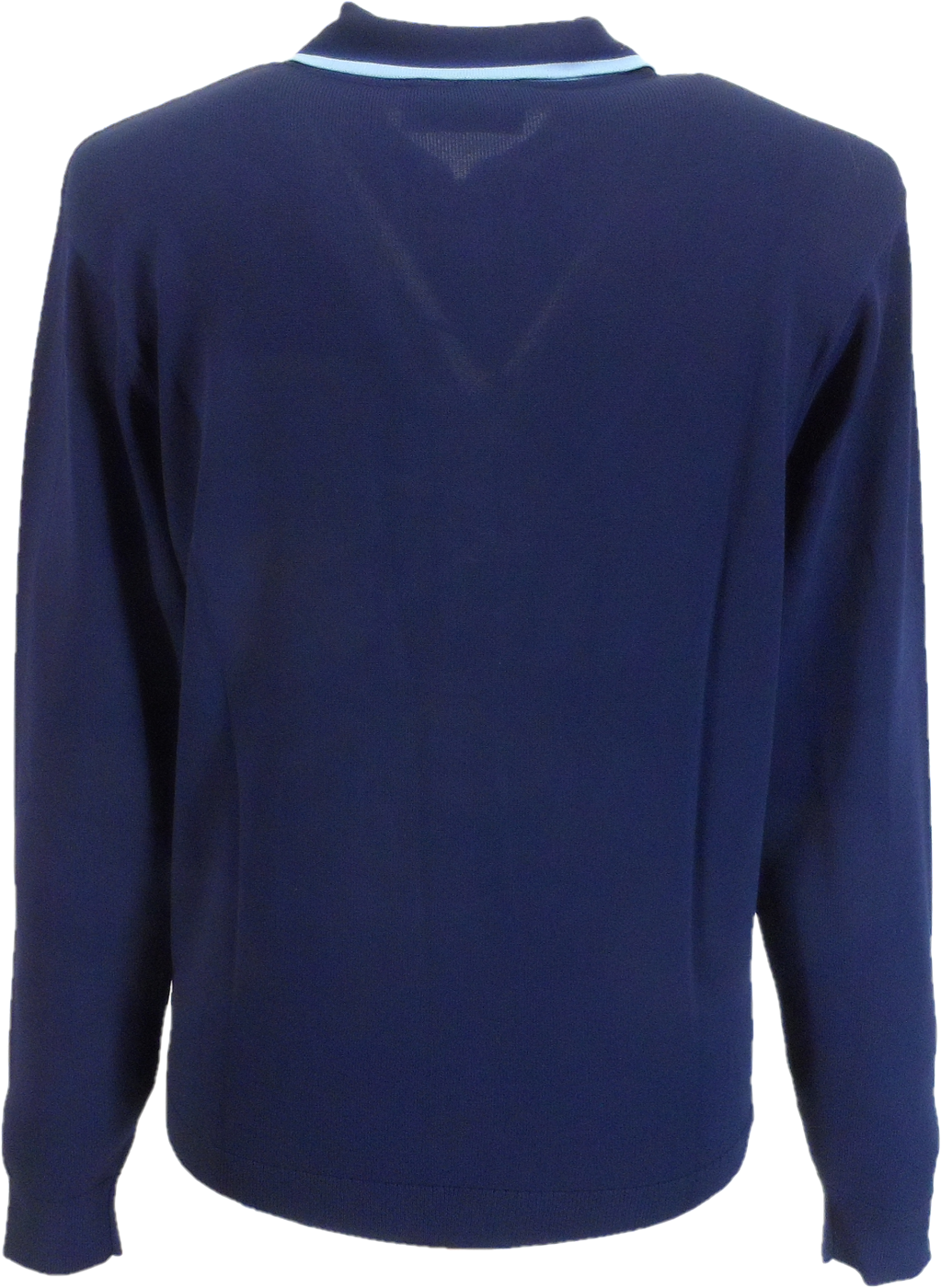 Gabicci Mens Navy Blue Archive Darron Knitted Polo Shirt